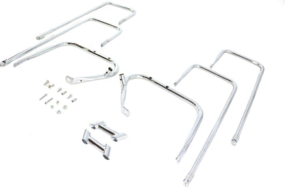 Saddlebag Guard Kit Chrome