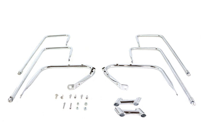 Saddlebag Guard Kit Chrome