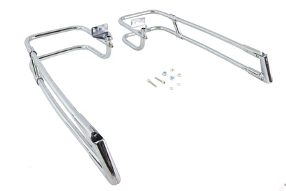 Saddlebag Guard Kit Chrome