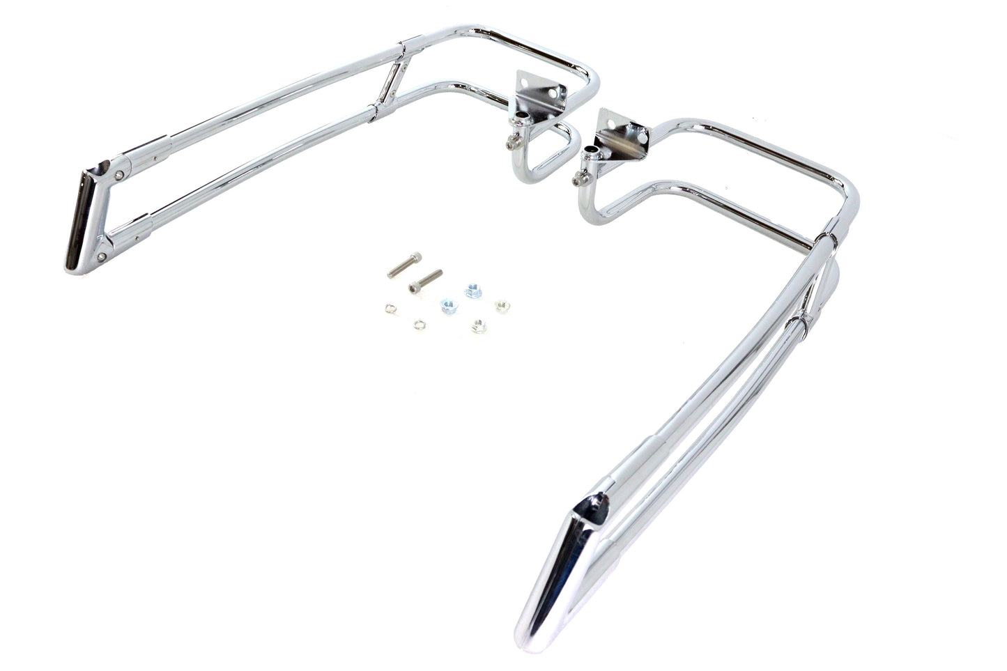 Saddlebag Guard Kit Chrome