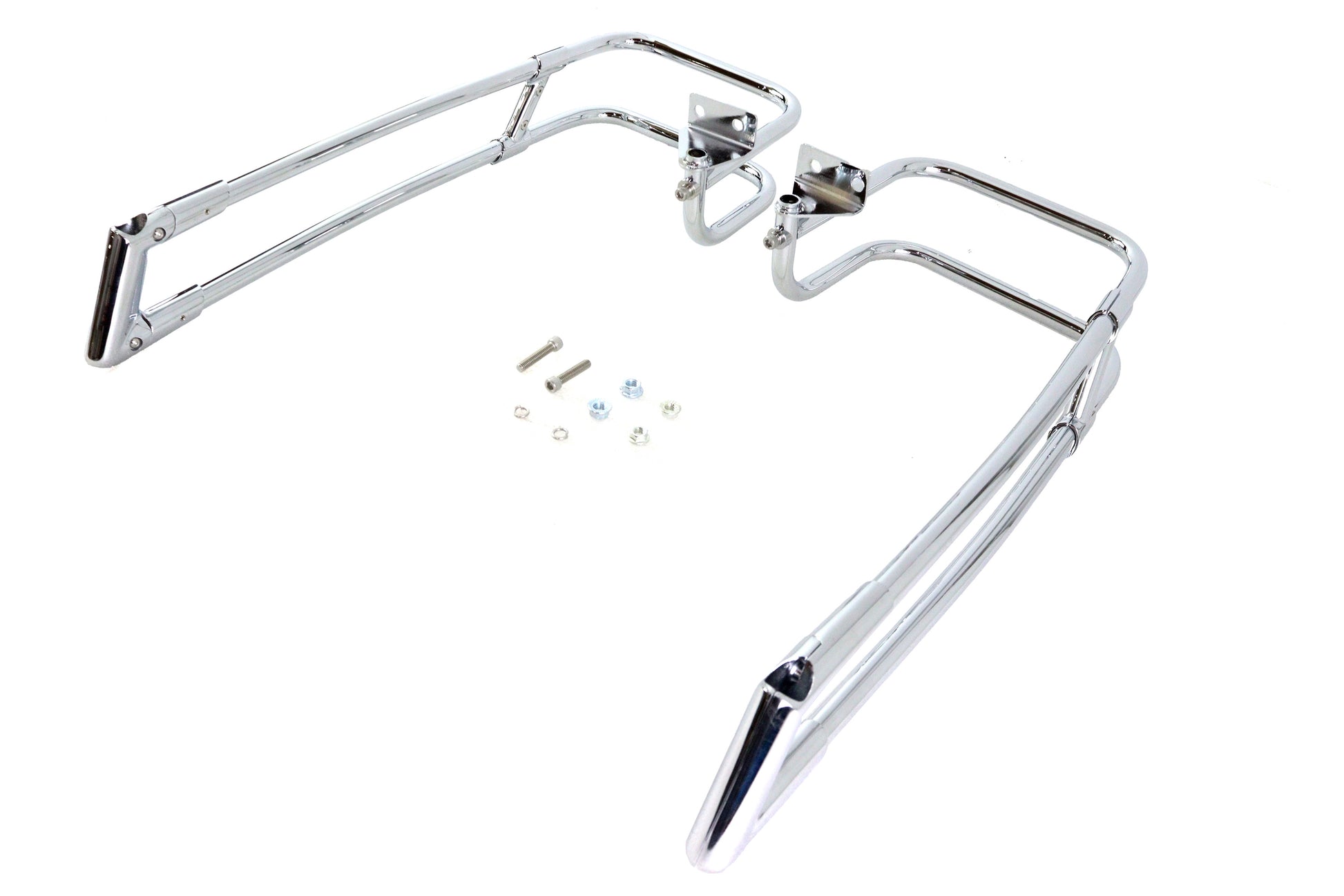 Saddlebag Guard Kit Chrome