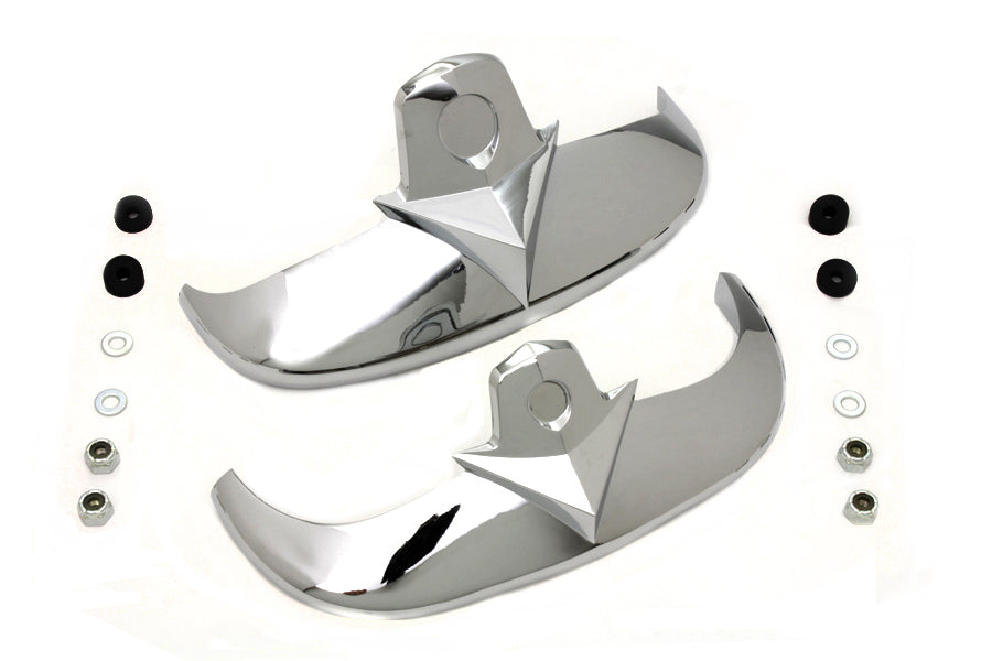Chrome Fender Tip Set