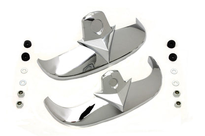 Chrome Fender Tip Set