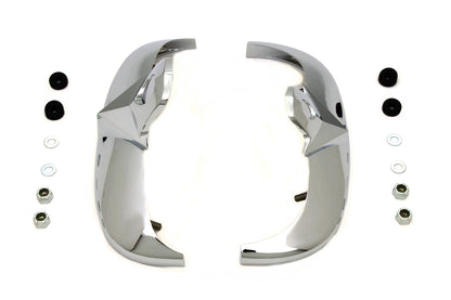 Chrome Fender Tip Set