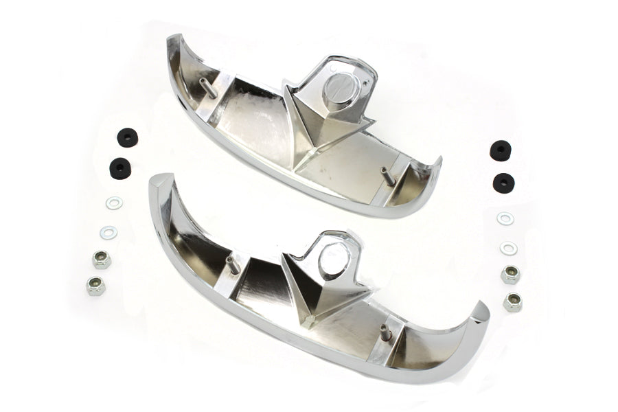 Chrome Fender Tip Set