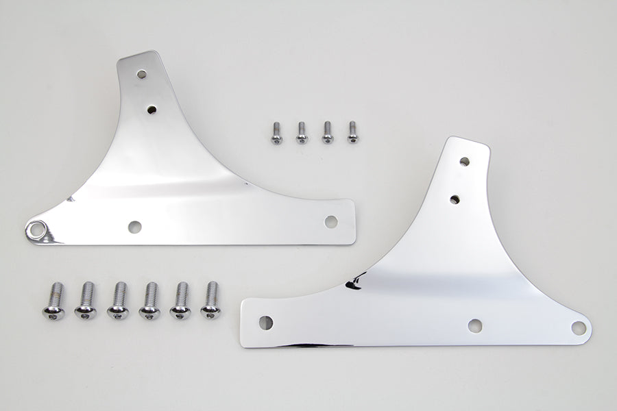 Sissy Bar Side Plate Set Chrome
