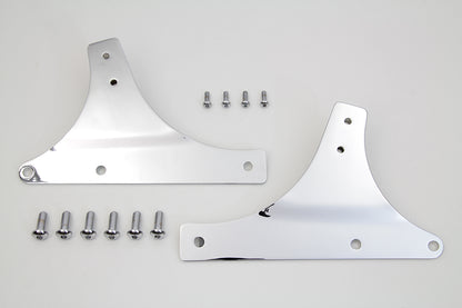 Sissy Bar Side Plate Set Chrome