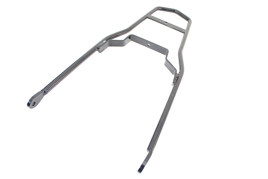 24 Round Sissy Bar Flat Fender Style Black