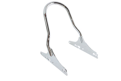 10-1/4 Low Profile One Piece Sissy Bar Chrome