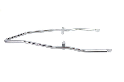 25 Round Sissy Bar Top Chrome