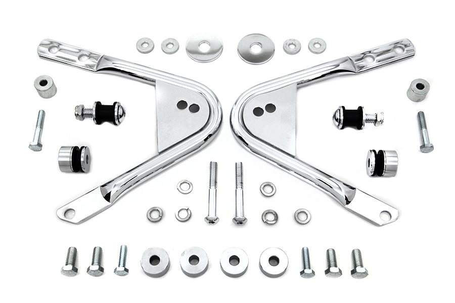 Detachable Docking Hardware Kit Chrome