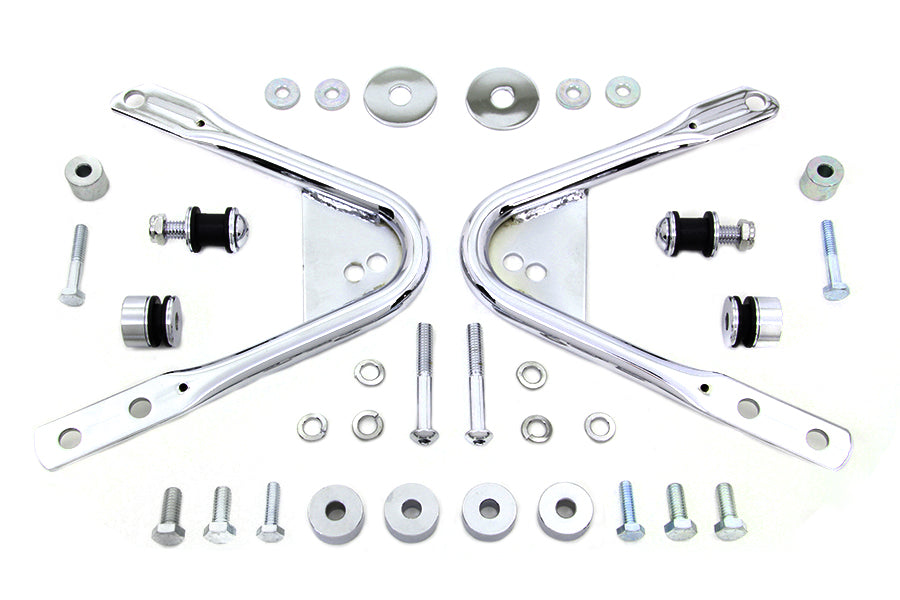 Detachable Docking Hardware Kit Chrome