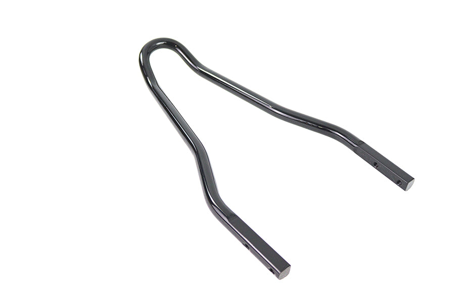 13 Round Sissy Bar Top Black