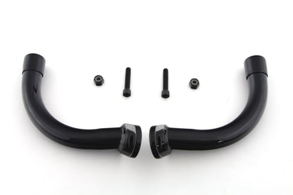 Black Saddlebag Guard Eliminator Brackets