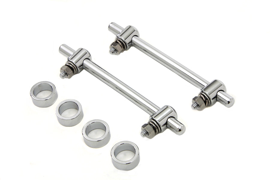 Chrome Front Fender Trim Rail Kit