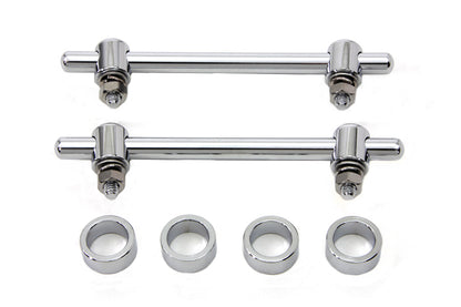 Chrome Front Fender Trim Rail Kit