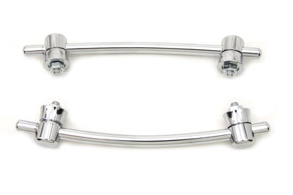 Chrome Front Fender Trim Rail Kit