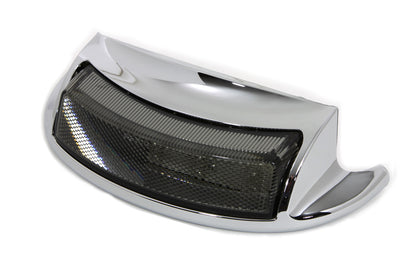 Chrome LED Rear Fender Tip with Smoke Lens