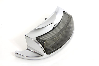 Chrome LED Rear Fender Tip with Smoke Lens
