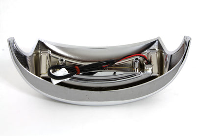 Chrome LED Rear Fender Tip with Smoke Lens