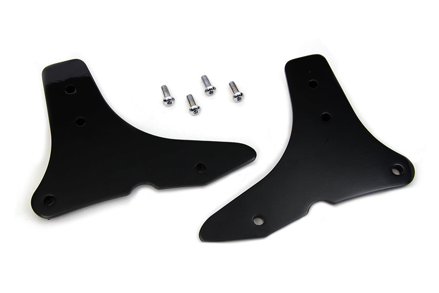 Sissy Bar Side Plate Set Black