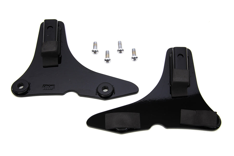 Sissy Bar Side Plate Set Black