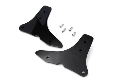 Sissy Bar Side Plate Set Black
