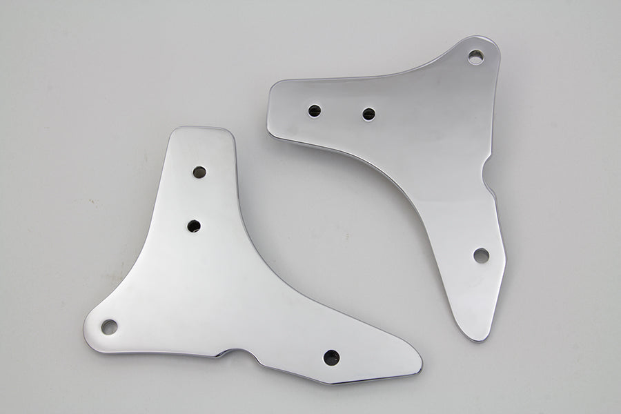 Sissy Bar Side Plate Set Chrome