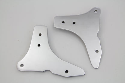 Sissy Bar Side Plate Set Chrome