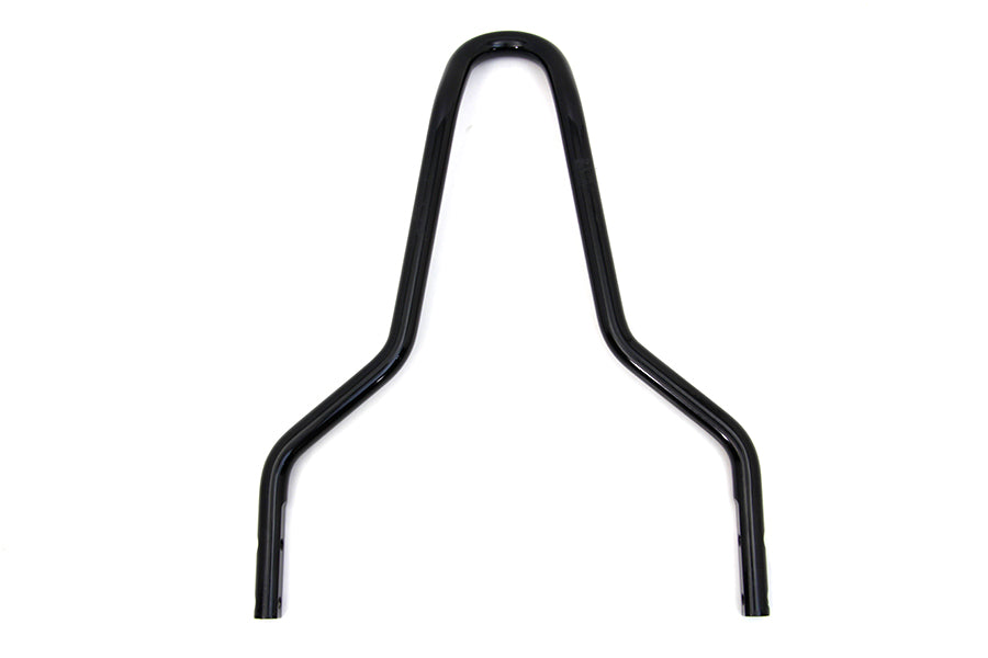 11 Round Sissy Bar Top Black