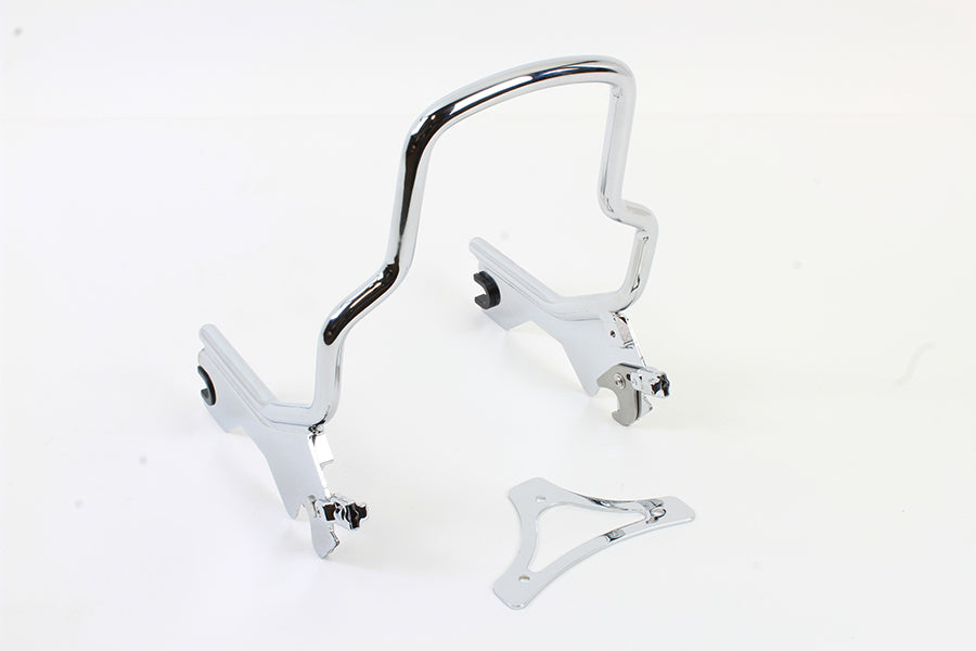8-1/2 Short Detachable Sissy Bar Chrome