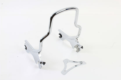8-1/2 Short Detachable Sissy Bar Chrome