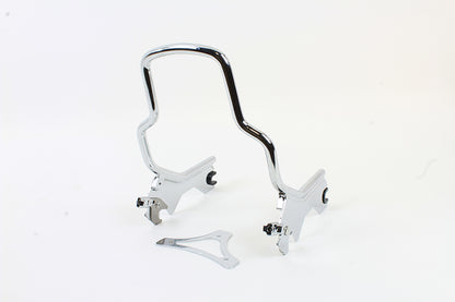 8-1/2 Short Detachable Sissy Bar Chrome