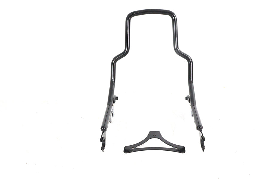 8-1/2 Short Detachable Sissy Bar Gloss Black