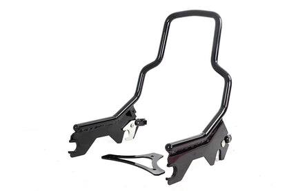 8-1/2 Short Detachable Sissy Bar Gloss Black