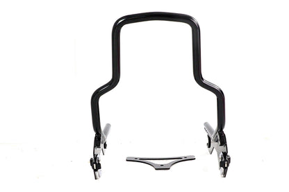 8-1/2 Short Detachable Sissy Bar Gloss Black