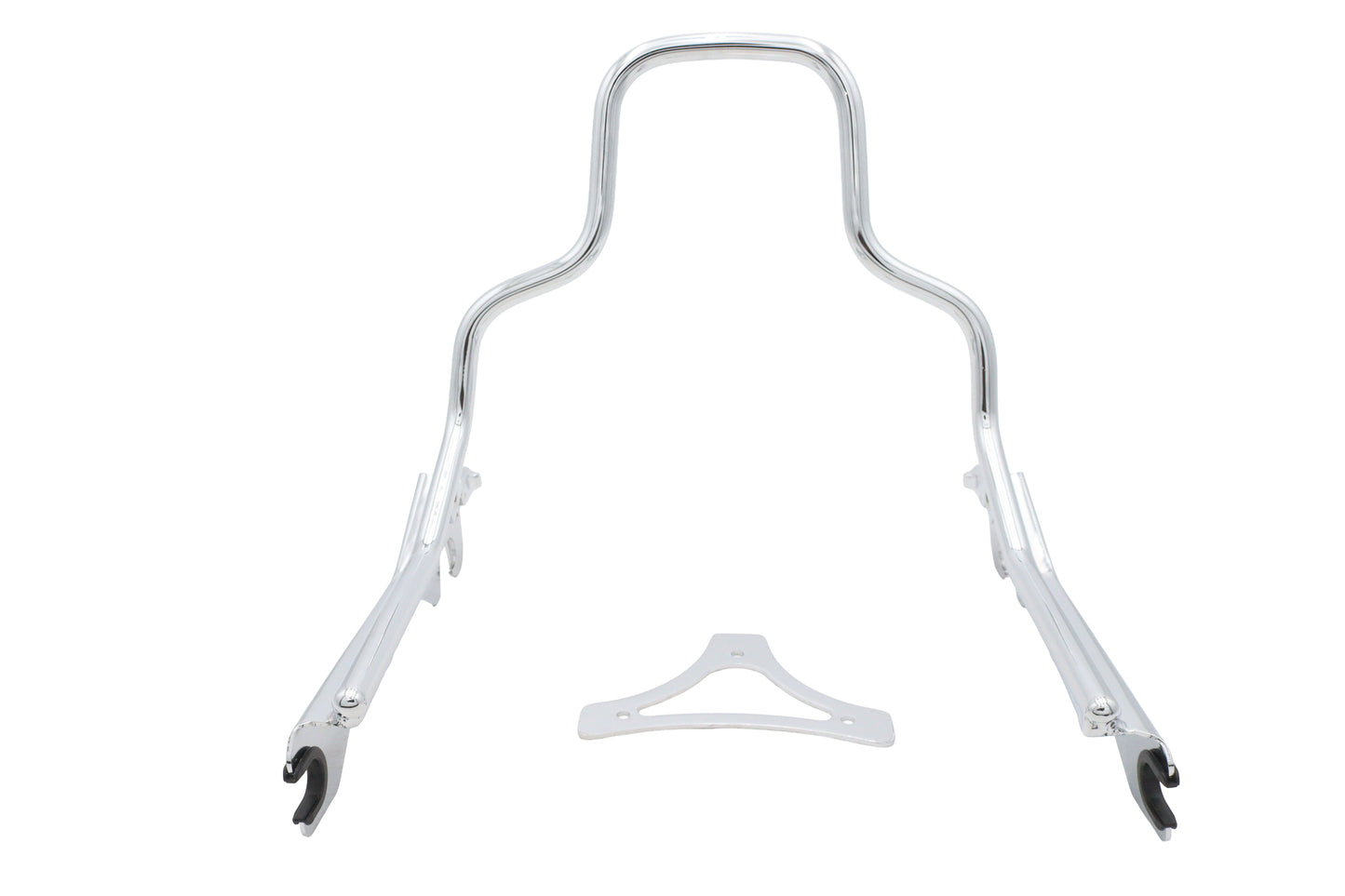 8-1/2 Short Detachable Sissy Bar Chrome