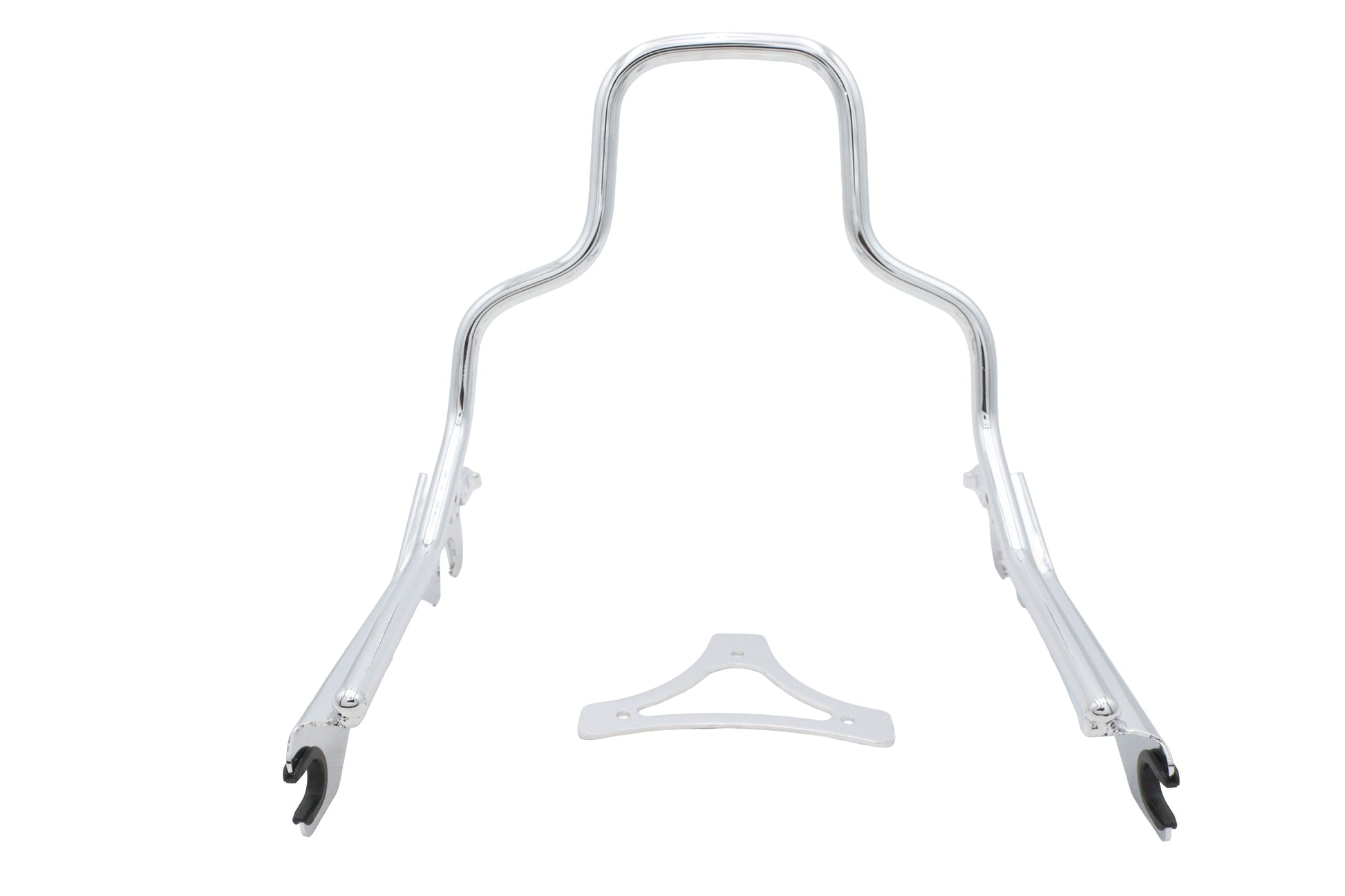 8-1/2 Short Detachable Sissy Bar Chrome