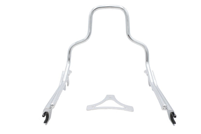 8-1/2 Short Detachable Sissy Bar Chrome