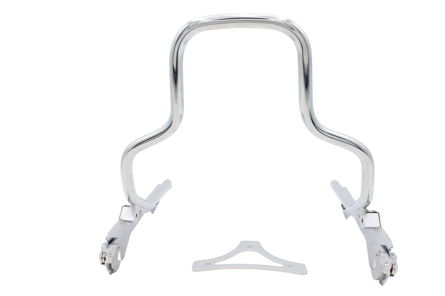 8-1/2 Short Detachable Sissy Bar Chrome