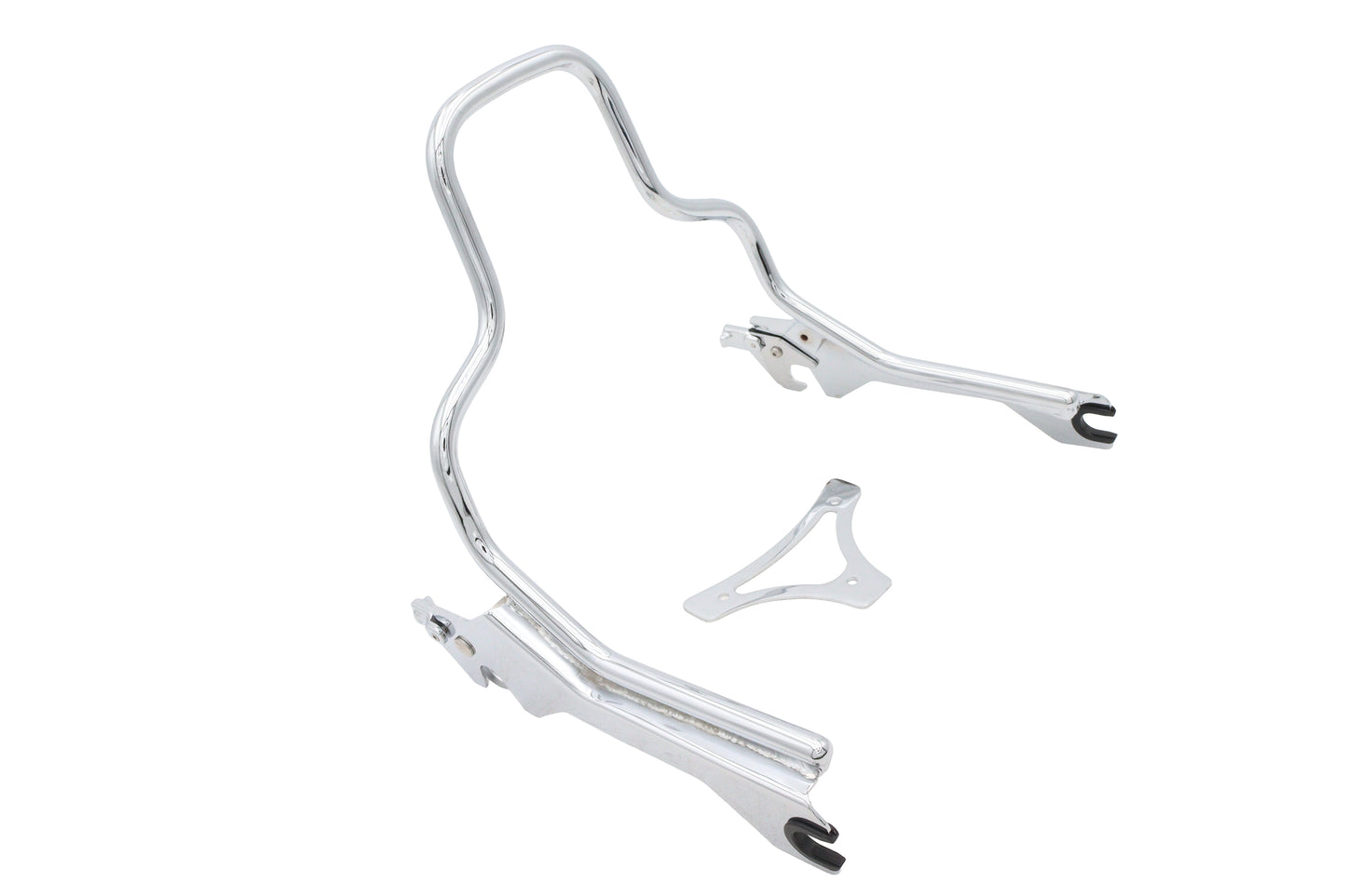 8-1/2 Short Detachable Sissy Bar Chrome