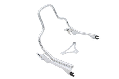 8-1/2 Short Detachable Sissy Bar Chrome