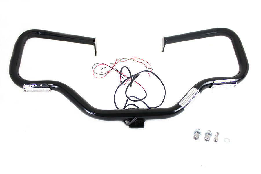 Black Front Turn Signal Highway Bar