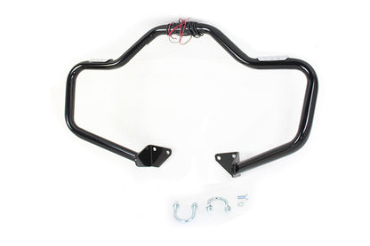 Black Front Turn Signal Highway Bar