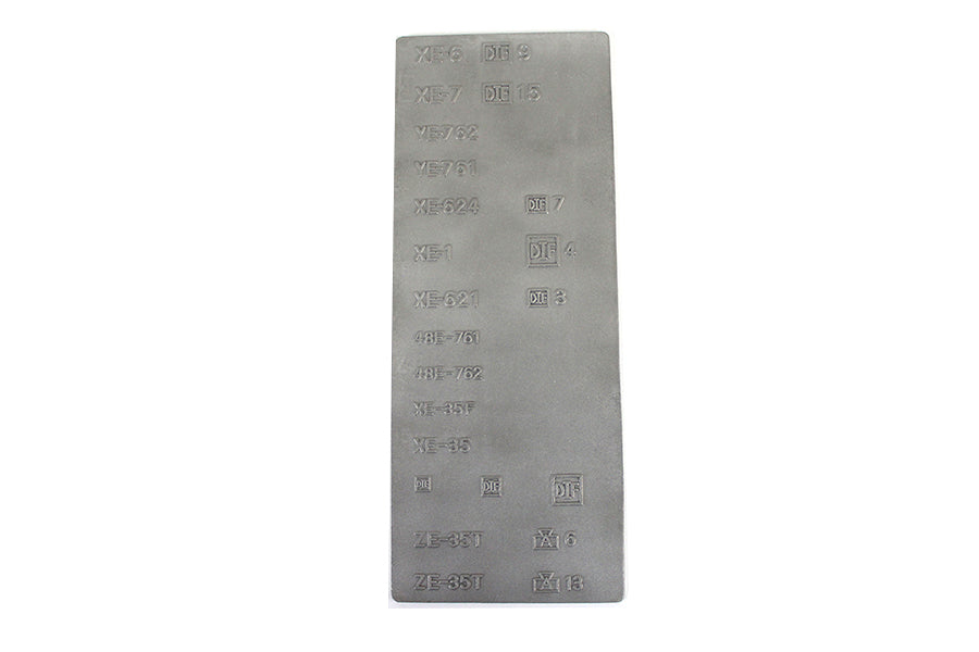 Rigid Frame Forging Hallmark Plate