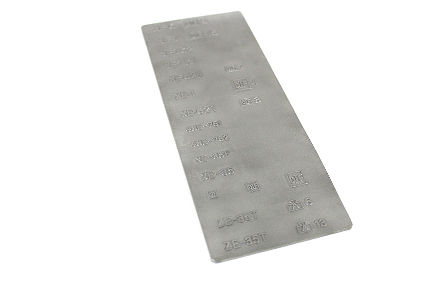 Rigid Frame Forging Hallmark Plate