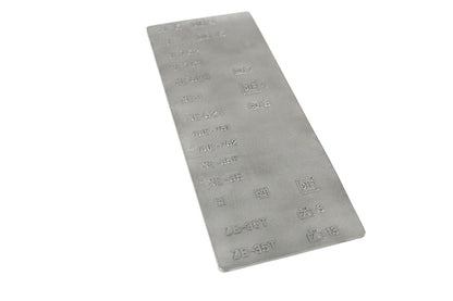 Rigid Frame Forging Hallmark Plate