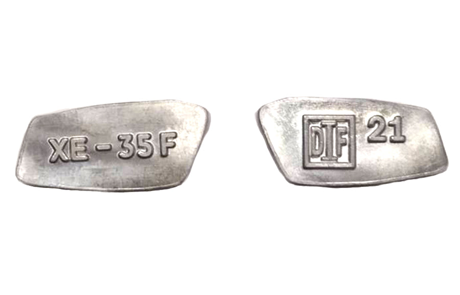 1948-1957 Neck Hallmark Number Plate Set