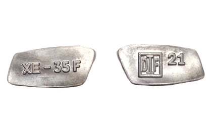 1948-1957 Neck Hallmark Number Plate Set