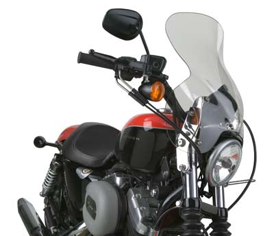 Wave Q R  Windshield with Dark Tint